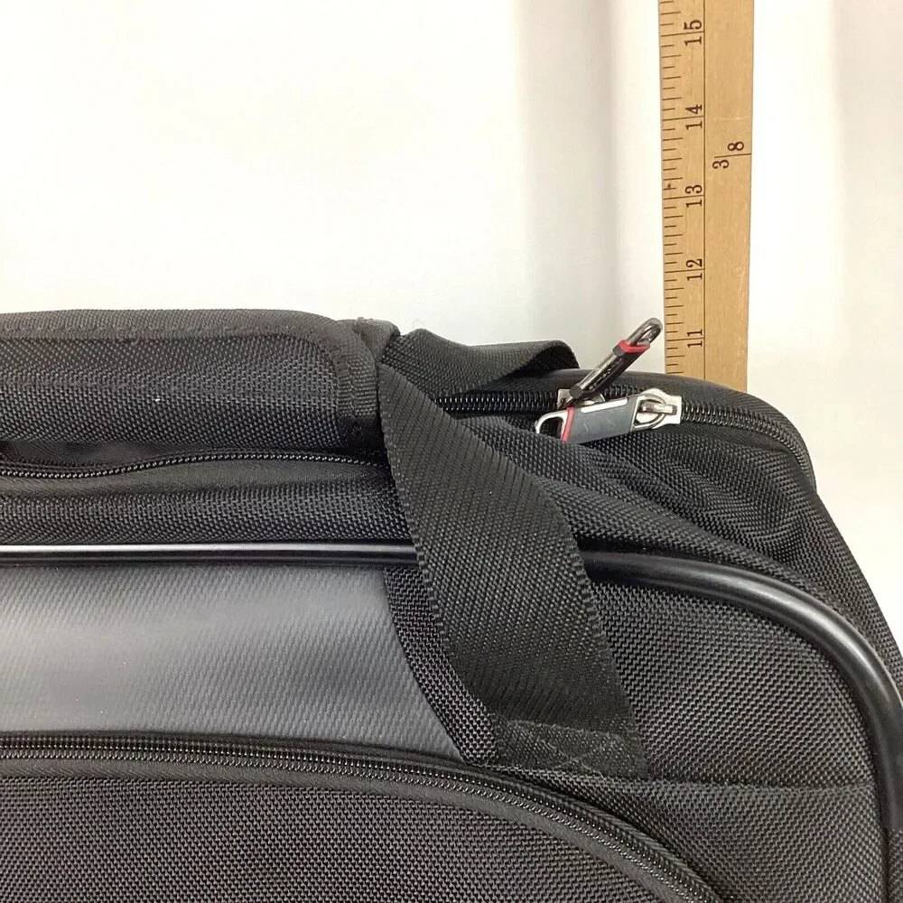 Samsonite Briefcase Carry-On - Black - Shoulder Strap - 1000547 - 20170404